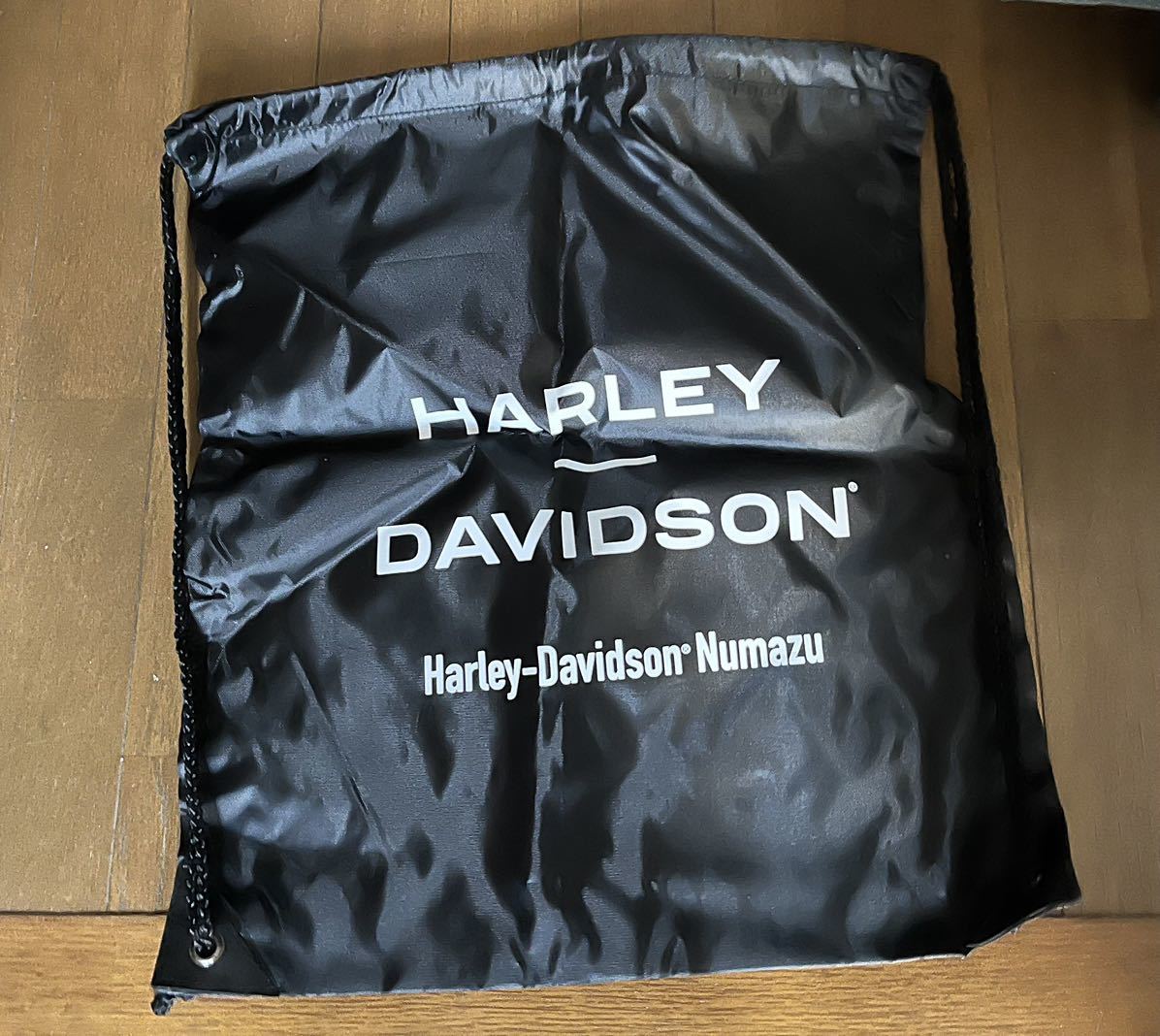 ハーレーダビットソン　HARLEY-DAVIDSON オリジナル　ナップサック　絞り袋_画像1