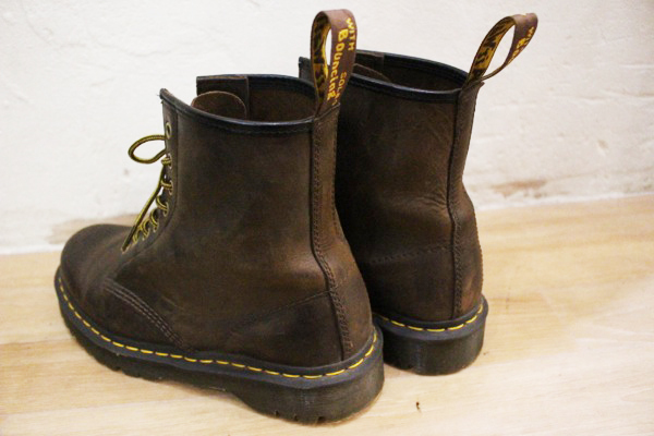 H54★Dr.Martens/ドクターマーチン 8EYE BOOT 8ホールレースアップブーツ レザーブーツ メンズ UK8(27cm) ダークブラウン _画像6