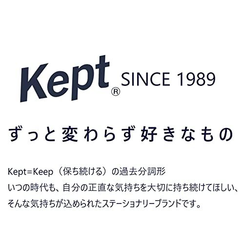 レイメイ藤井 ペンケース Kept クリアペンポーチ ブルーグレー KPF9022BG_画像7