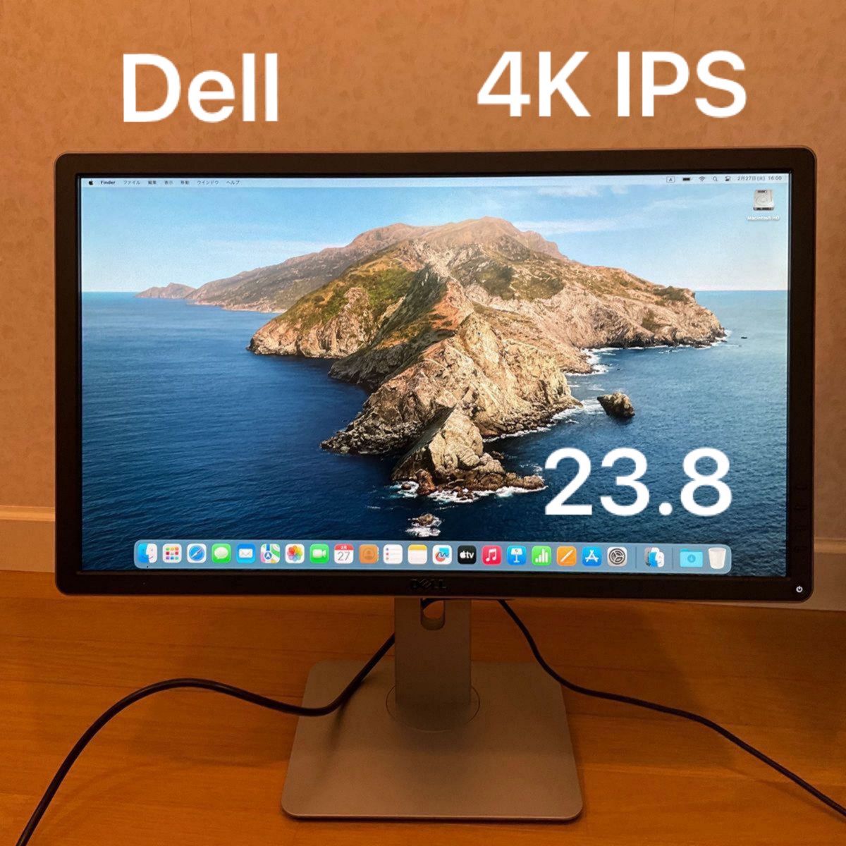 【美品】Dell プロフェッショナルシリーズ P2415Q 23.8インチ IPS 4Kモニタ