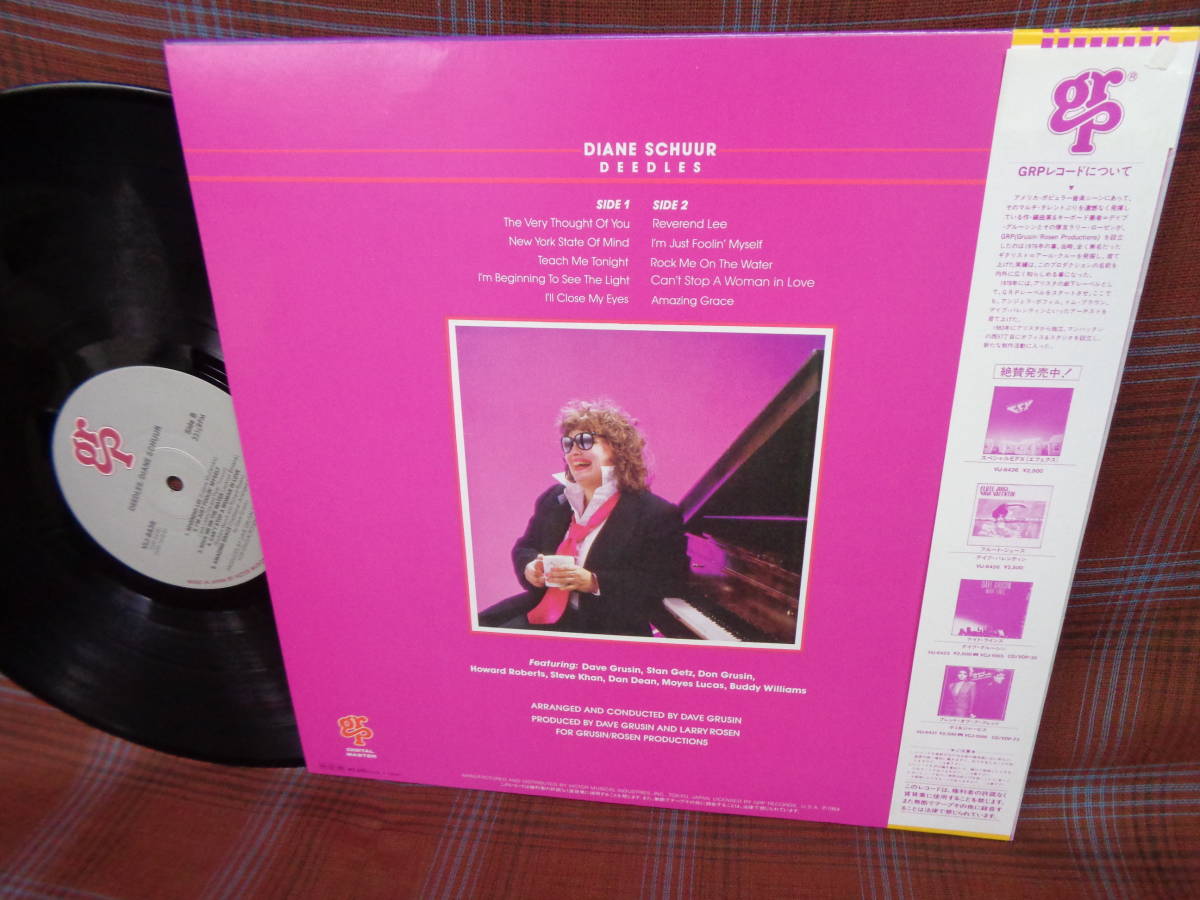 L#4130◆帯付LP◆ ダイアン・シューア - ディードゥルズ DIANE SCHUUR Deedles VIJ-6438 _画像2