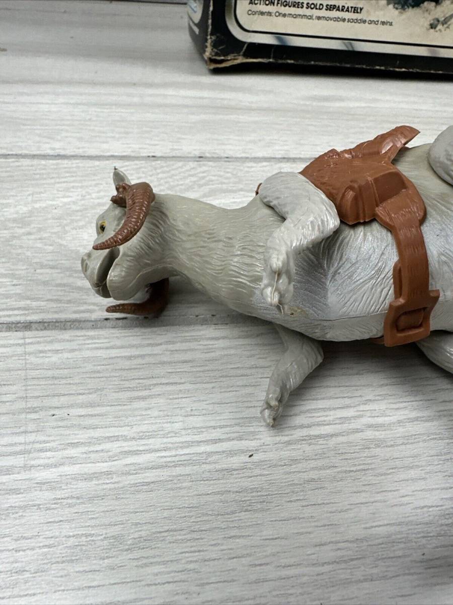 Star Wars Tauntaun Vintage 1980 Kenner Closed Belly W/ Box & Paper And More_画像5