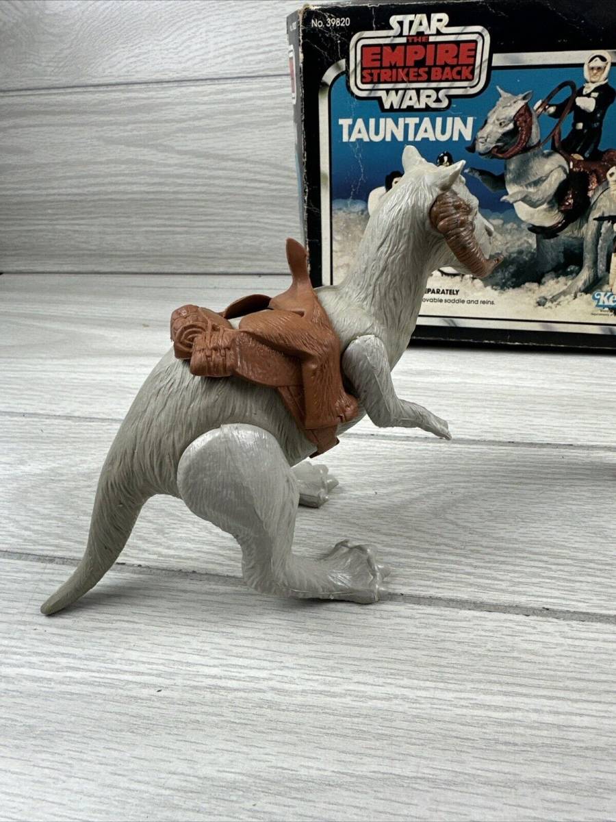Star Wars Tauntaun Vintage 1980 Kenner Closed Belly W/ Box & Paper And More_画像7