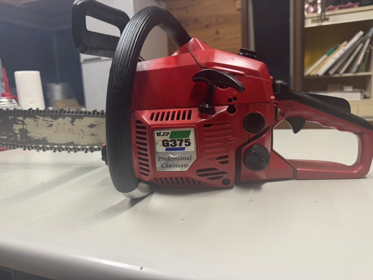 ゼノア G375 エンジンチェーンソー チェーンソー ゼノア 新ダイワ STIHL ZENOAH Shindaiwa ハスクバーナ スチール ハスク 目立て_画像1