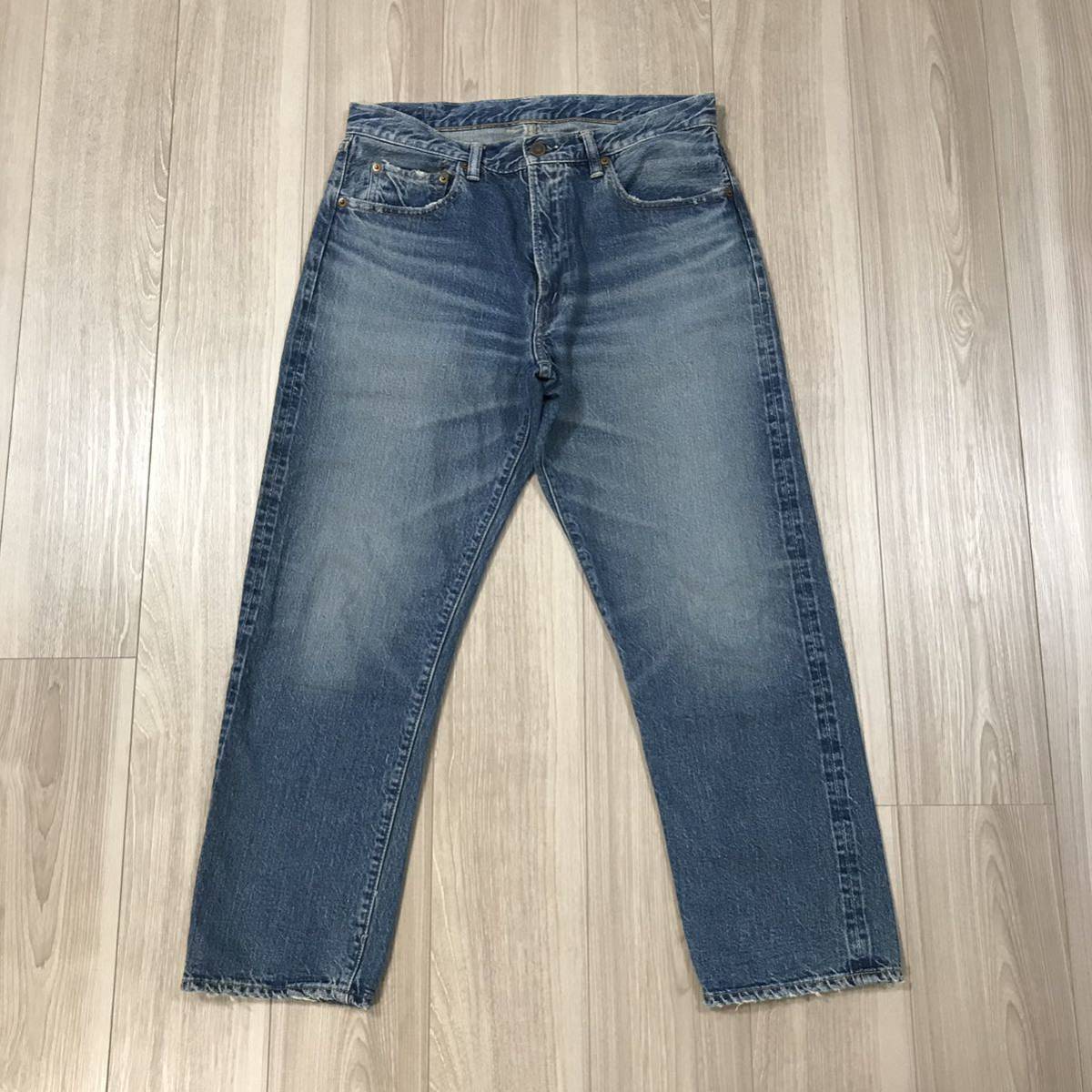 WAREHOUSE & CO BEAMS PLUS Lot 1105 34 ウエアハウス セコハン ビームス プラス 別注 コラボ ビンテージ デニム パンツ セカンド ハンド