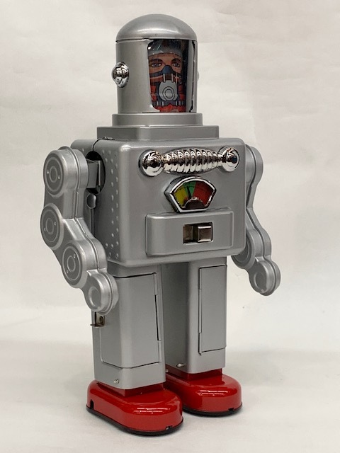 # tin plate robot #ASTRO SPACEMAN# Astro Space man # display #