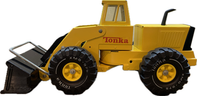 ■Made in USA■TONKA■ショベルカー■スチール・プラ■