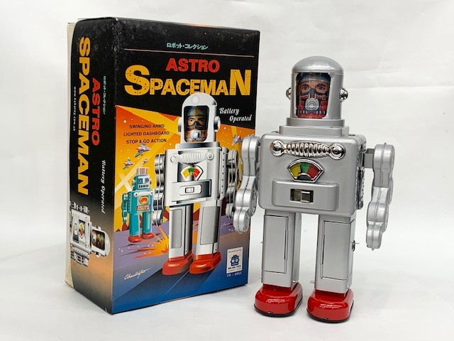 # tin plate robot #ASTRO SPACEMAN# Astro Space man # display #