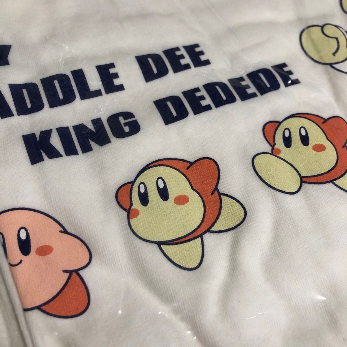星のカービィ　カービィ　ワドルディ　デデデ Tシャツ ホワイト 白　シャツ　半袖　任天堂　Nintendo