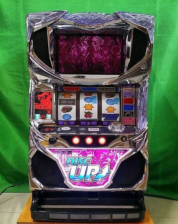 ディスクアップ／ZS (A10190)＊コイン不要機付き　スロットslot　パチスロ実機家庭用　格安スタート＊　_画像2