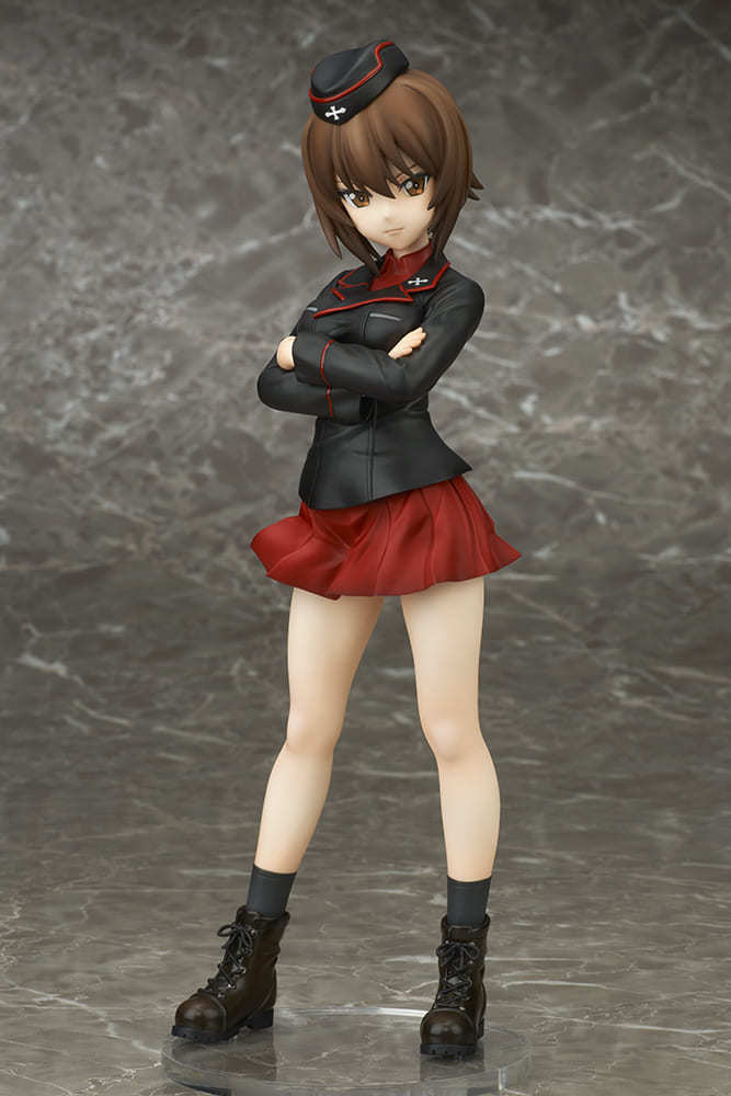 キューズQ ガールズ&パンツァー 劇場版 西住まほ 1/7 PVC製塗装 キューズQ ガールズ&パンツァー 劇場版 西住まほ 1/7 PVC製塗装