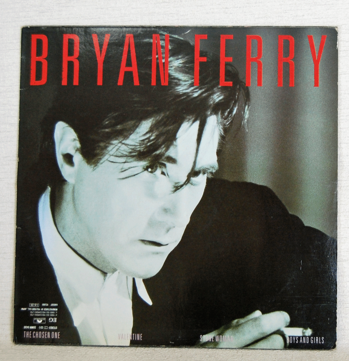 LP●BOYS and GIRLS/BRYAN FERRY/KA8507 ブライアン・フェリー_画像2