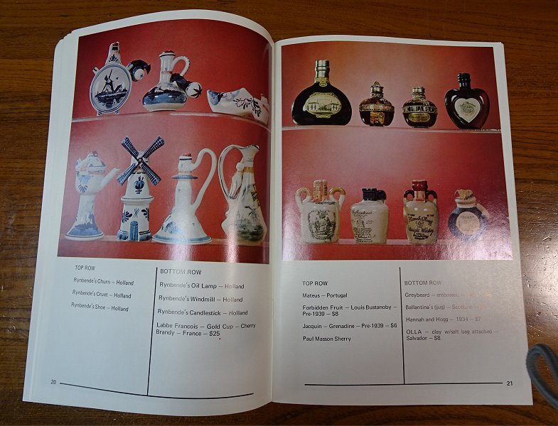 ミニチュア 1970年頃のコレクター向け冊子「Bottles in Miniature」3分冊セットの画像4
