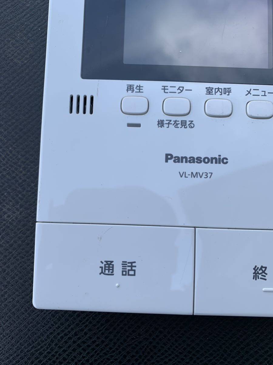 現状/動作未確認 Panasonic パナソニック ドアホン インターホン モニター親機 VL-MV37KL 防犯 セキュリティーの画像3