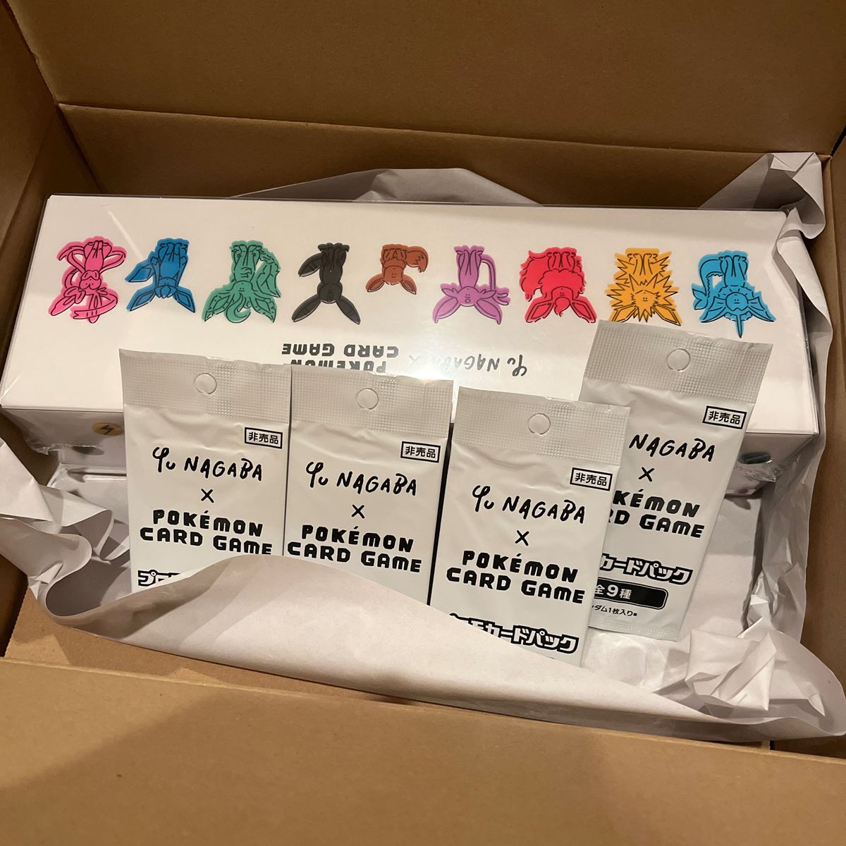 YU NAGABA×ポケモンカードゲーム イーブイズスペシャルBOX プロモ4枚