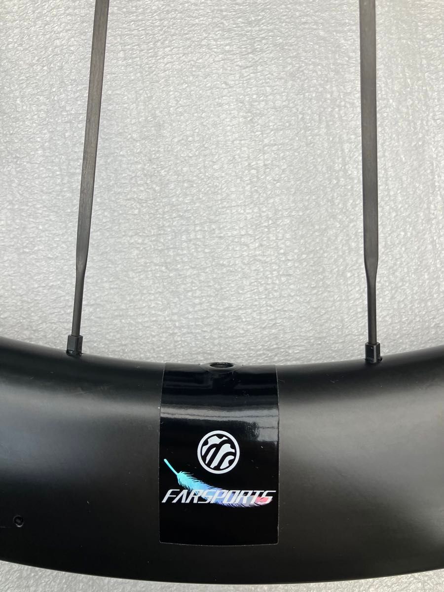 FARSPORTS 50mm カーボン ディスク ホイール 前後ペア1280g AIR FARSPORTS 50mm カーボン ディスク ホイール 前後ペア1280g AIR