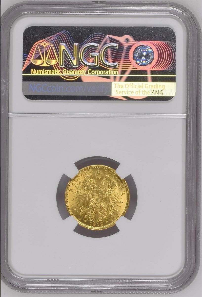高鑑定 美品 1912年 オーストリア フランツ・ヨーゼフ1世 10 高鑑定 美品 1912年 オーストリア フランツ・ヨーゼフ1世 10
