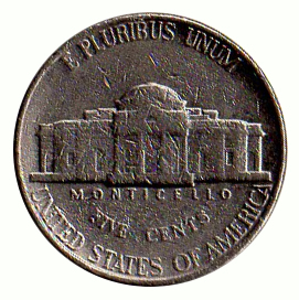 5セント (ドル) 硬貨 コイン USA アメリカ_画像1