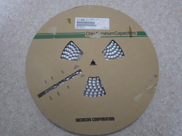 50V47μF 型番UUD1H470MCL1GS 数量720個 NICHICON