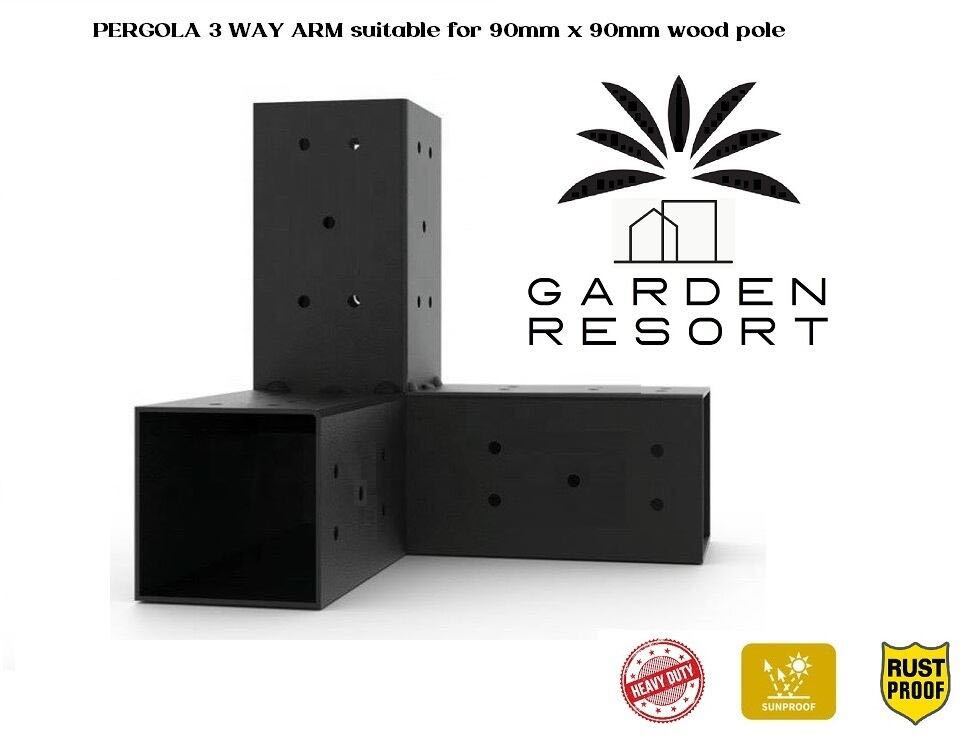 3WAY ブラケット 4個セット DIY パーゴラ ガゼボ 屋外 庭 被災 3WAY ブラケット 4個セット DIY パーゴラ ガゼボ 屋外 庭 被災