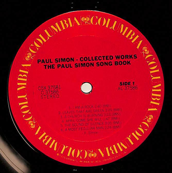 A00584001/●LP5枚組ボックス/Paul Simon「Collected Works(C5X-37581)」_画像3