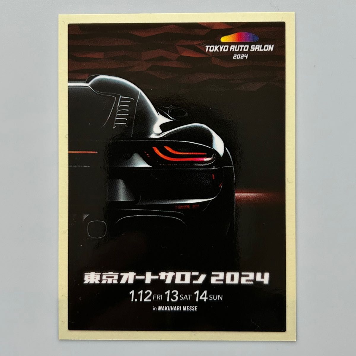 東京オートサロン2024 ステッカー