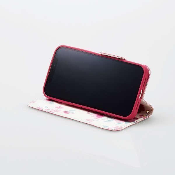 【送料無料】エレコムiPhone14/13用 スマホケース　ピンク