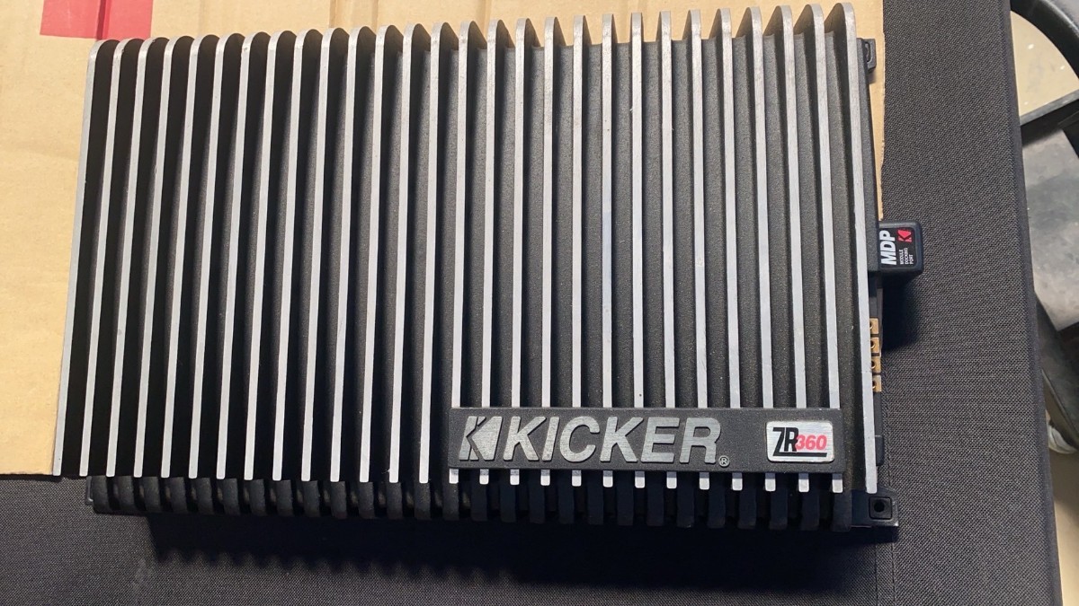  KICKER キッカー ZR360 現状ジャンク品 _画像1