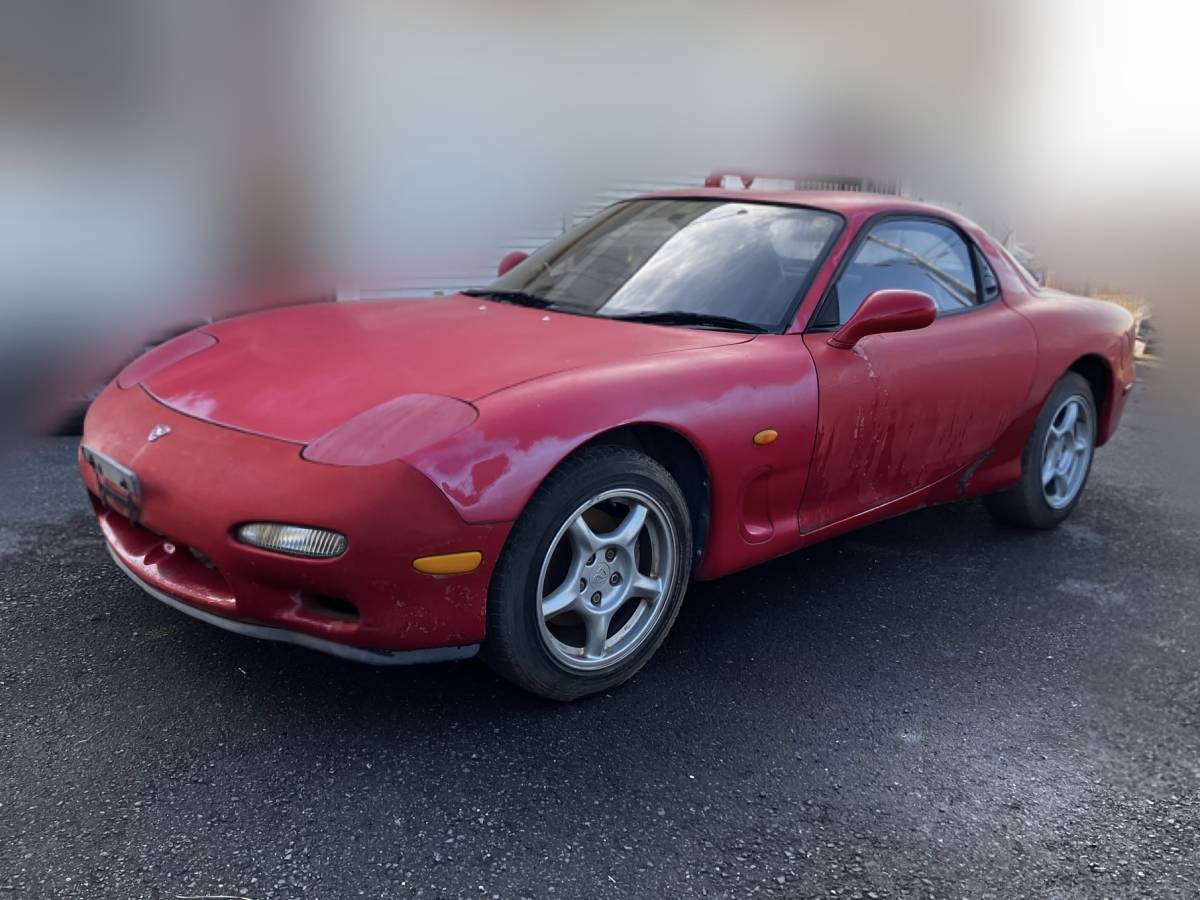 マツダ RX-7 FD3S 1型 5速MT フル内装 エンジン ミッション 書類 有り Mazda レストアベース 部品取り に_画像2