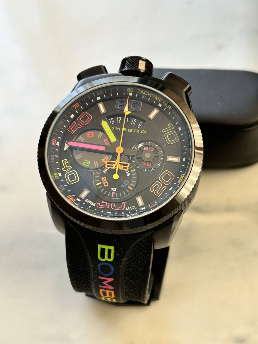 BOMBERG (ボンバーグ) BOLT-68 クロマ ネオン BS45CHPBA.049.3_画像1