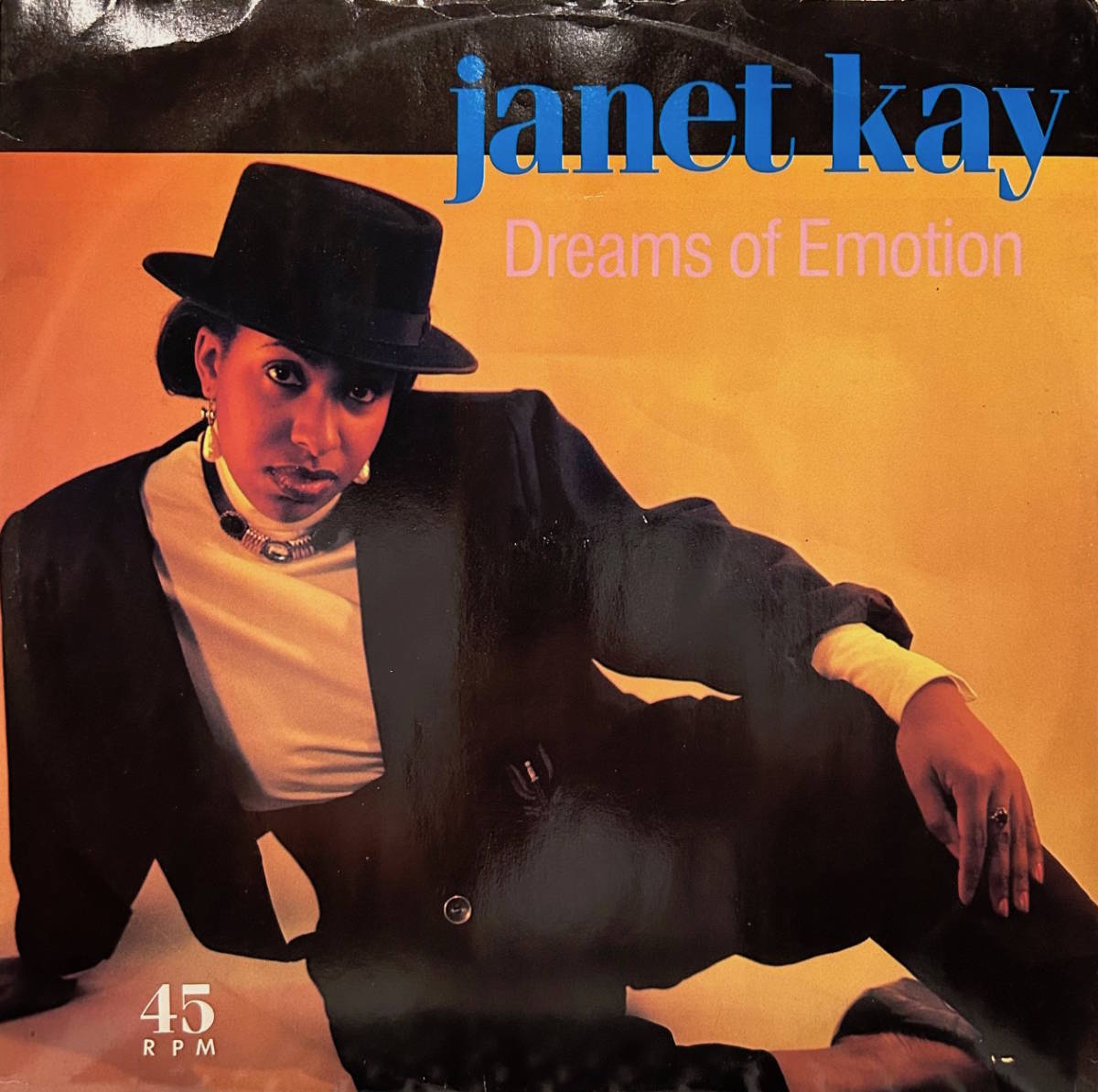 Janet Kay - Dreams Of Emotion / 1988年リリースのアルバム『So Amazing』からのシングル・カット！ダブもナイスです！_画像1
