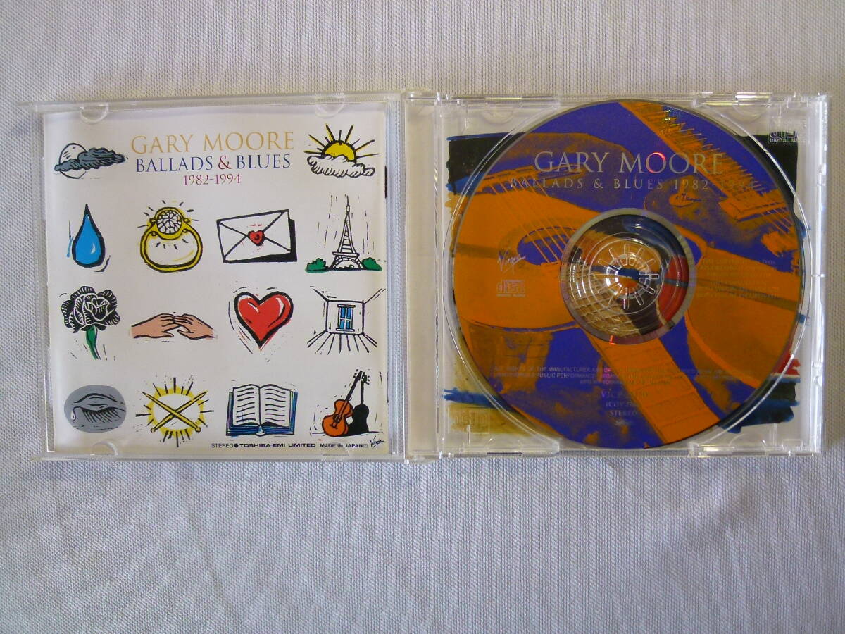 Gary Moore лучший *ob* Gary * Moore - Ballads & Blues роза z* and * блюз 1982 - 1994 -