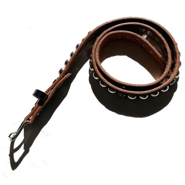  rare model! 90s Levi\'s Levi's Vintage original leather dome type studs belt tack belt popular color black black men's rare 