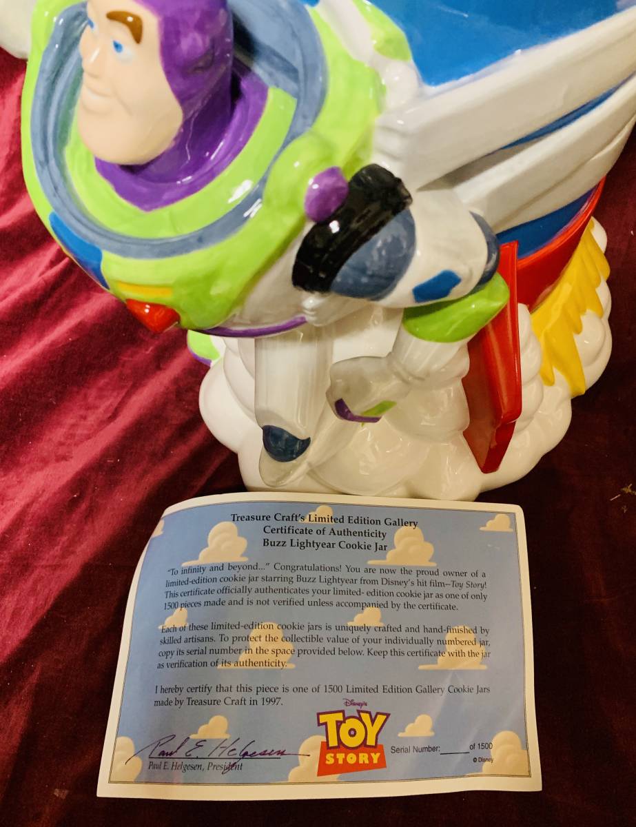 97 Treasure Craft『TOY STORY』1500個限定 バズ・ライトイヤー 97 Treasure Craft『TOY STORY』1500個限定 バズ・ライトイヤー