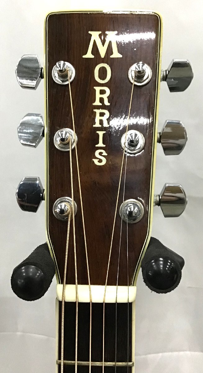 【中古】Morris モーリス W-40 アコースティックギター ノーメンテ 現状渡し_画像3