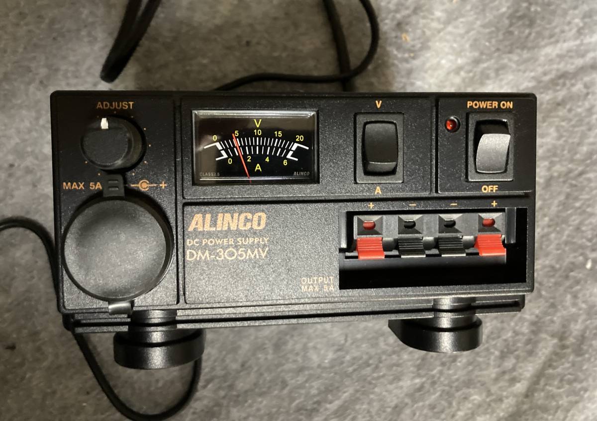 ALINCO DM-305MV 電源 アルインコ _画像1