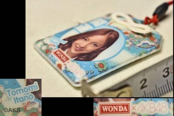 WONDA AKB48 板野友美 Tomomi Itano ストラップ 中古品_画像1