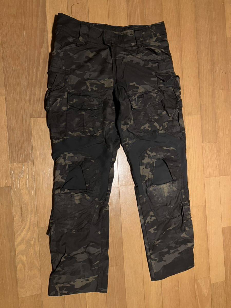 tmc Cryeタイプ コンバットパンツ コンバットシャツ セット ニーパッド付き アメリカ軍 sealsの画像1