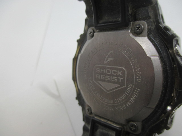 【送料無料】CASIO GW-S5600 G-SHOCK、RESIST、カシオ 腕時計 ジーショック_画像4