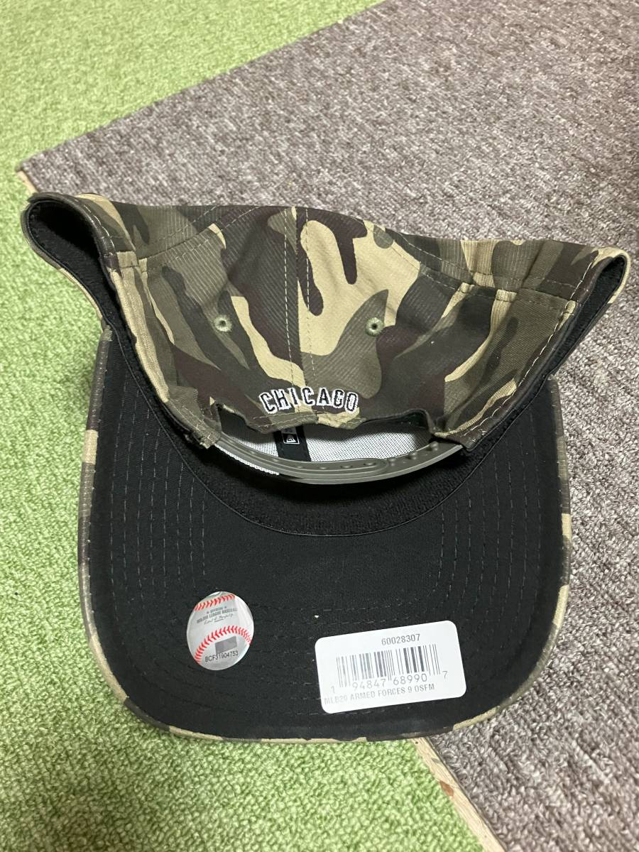 【NEW ERA】（ニューエラ）Chicago Cubs New Era 2021 Armed Forces Day 9FORTY Adjustable Hat【未使用】【送料無料】の画像4