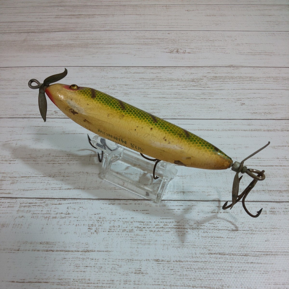 14700円 ヘドン SOSウンデッドミノー【Heddon】L No.170 グラス 14700円 ヘドン SOSウンデッドミノー【Heddon】L No.170 グラス
