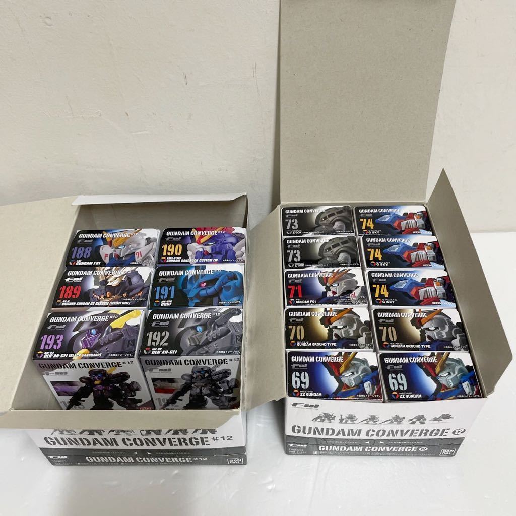 8G②■未開封 1円～ FW GUNDAM CONVERGE 12＆#12 ガンダムコンバージ F91 ZZガンダム まとめセット_画像2