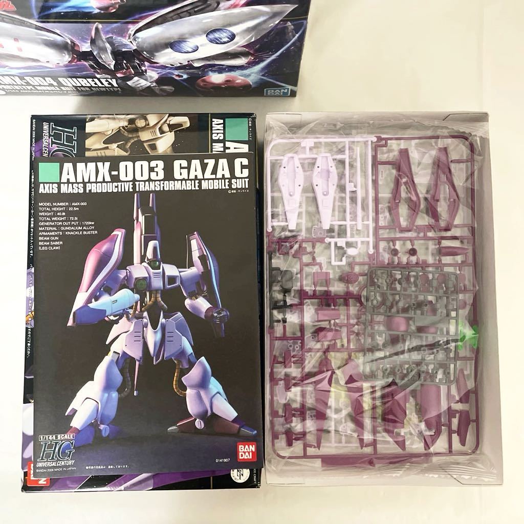 b26★1円〜 HG 機動戦士Zガンダム ハンブラビ キュベレイ ガンダムMk-II エゥーゴ仕様 ガザC ハマーン・カーン専用機_画像4