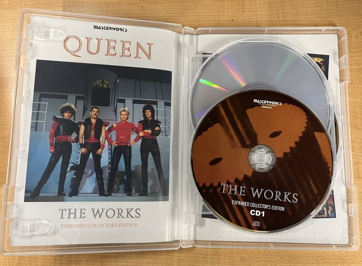 QUEEN / THE WORKS-EXPANDED COLLECTOR'S EDITION [2CD+1DVD] MASTERWORKS 輸入盤 クイーンの画像3
