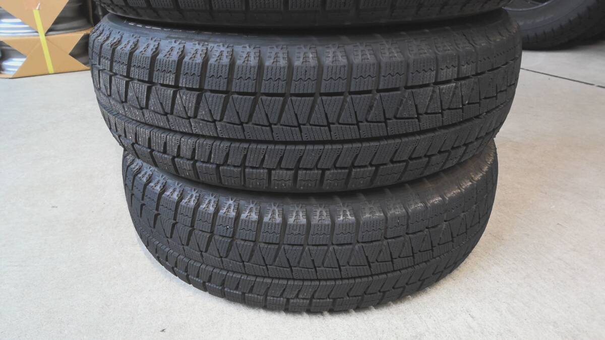 ☆★155/65R14　スタッドレス　BRIDGESTONE　ICEPARTNER2　22年製造　4本セット　中古品　★☆_画像7