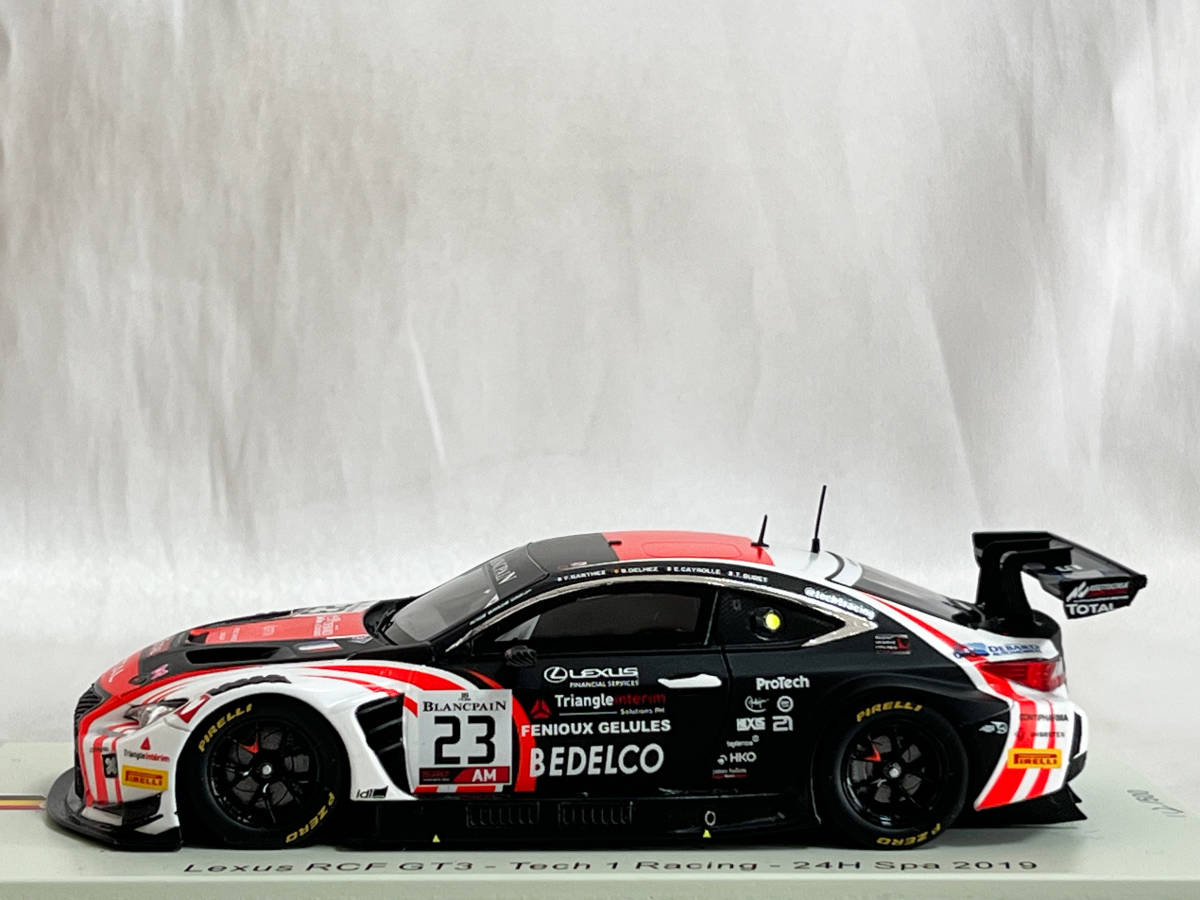 スパーク 1/43 レクサス RC F GT3 Tech 1 Racing 2019 スパ24 スパーク 1/43 レクサス RC F GT3 Tech 1 Racing 2019 スパ24