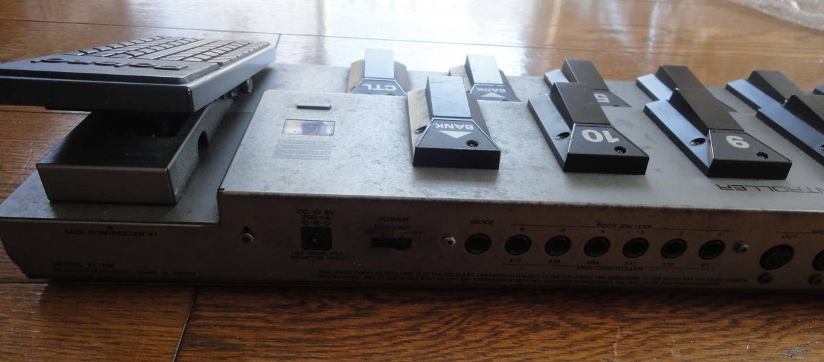 ROLAND FC-200 MIDI Foot Contoroler 動作品_画像3