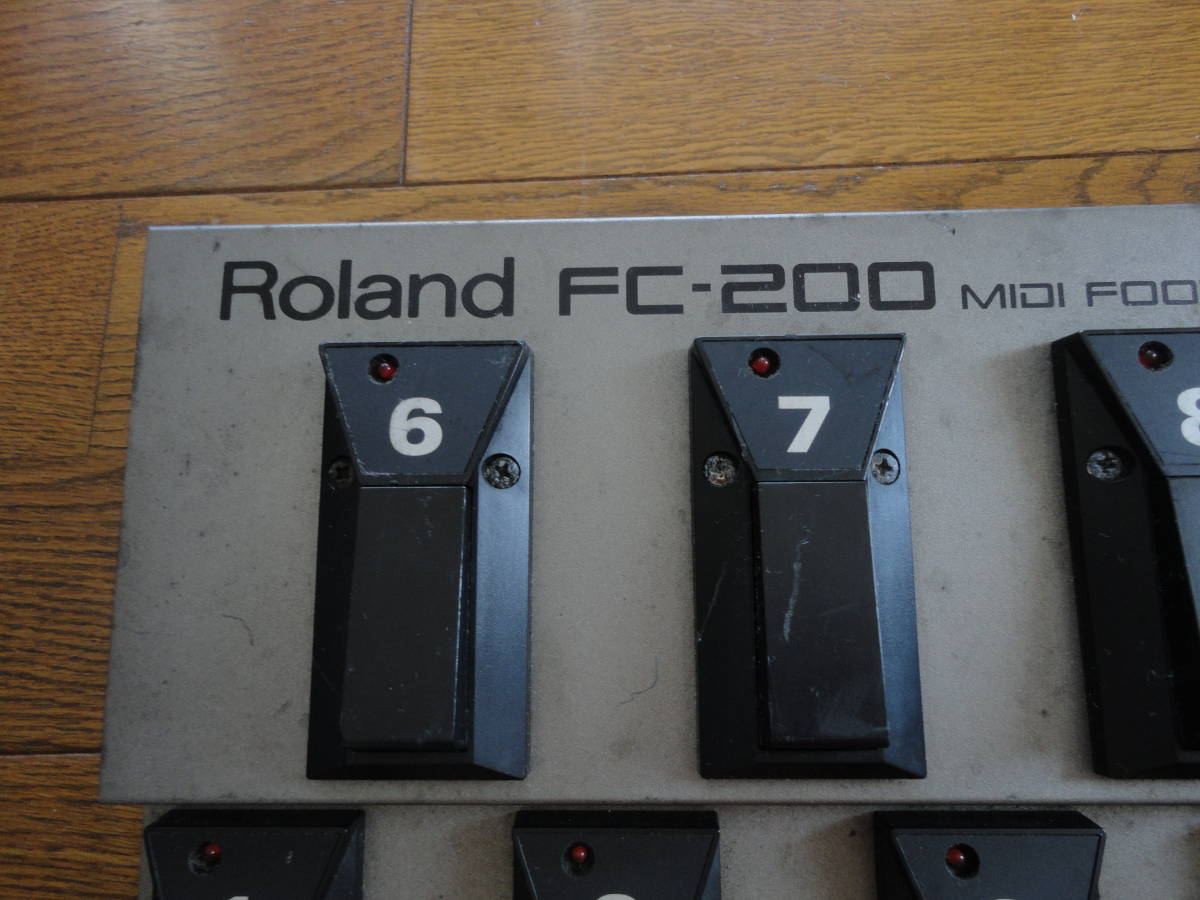 ROLAND FC-200 MIDI Foot Contoroler 動作品_画像2