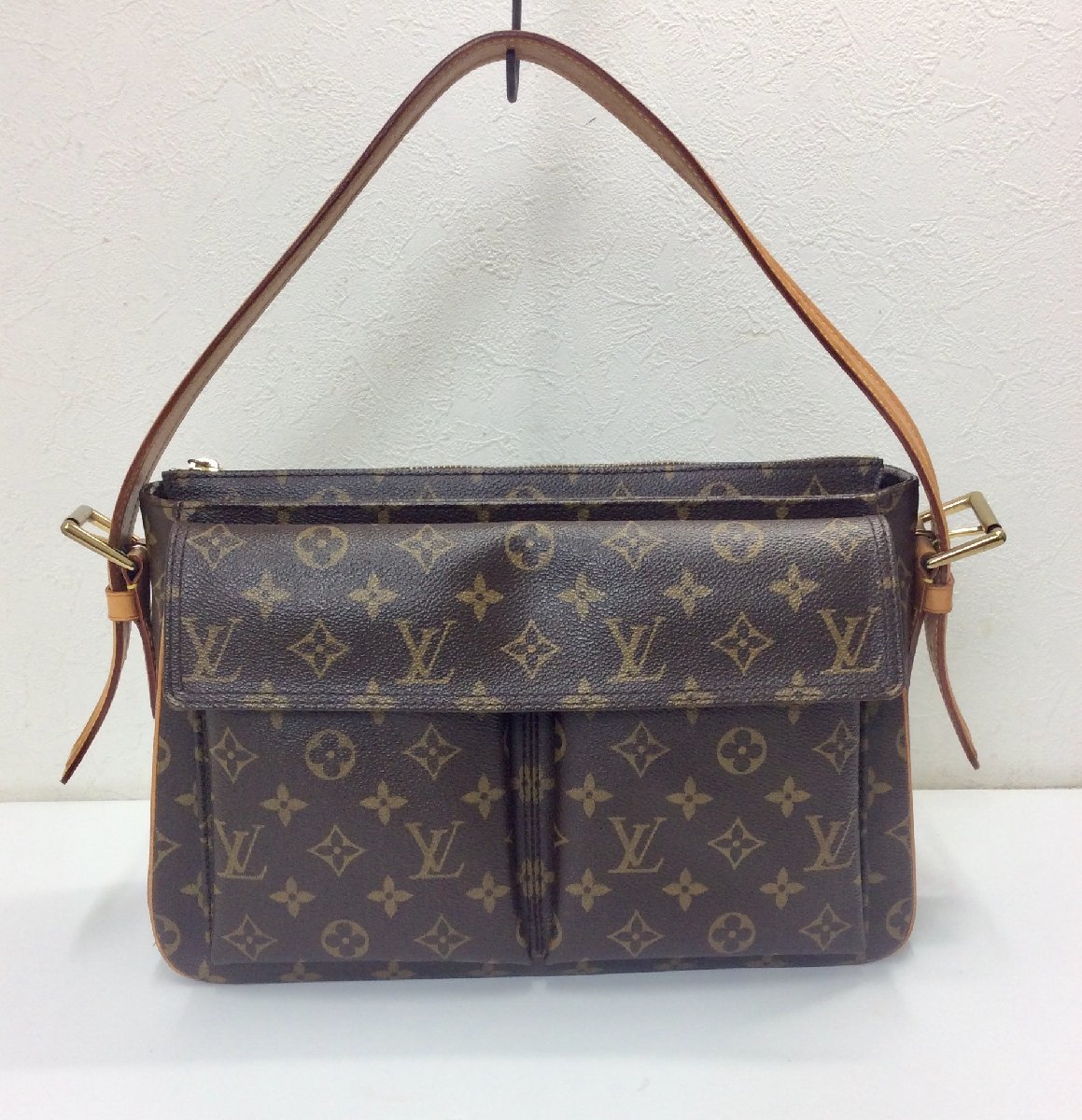 【美品】LOUIS VUITTON ルイヴィトン ショルダーバッグ ヴィバシテGM M51163 モノグラム キャンバス 　K0228