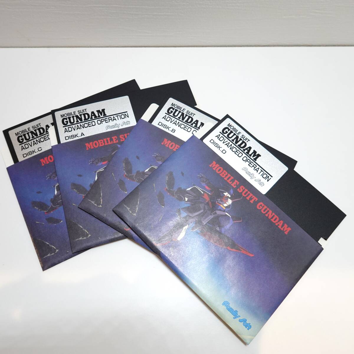 説明書なし PC-9801 GUNDAM ADVANCED OPERATION 5インチ ガンダム アドバンスド・オペレーション 検索(9800 8800 ゲーム) YW036_画像5